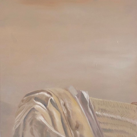 Nude, 60x60, oil on canvas, 2019