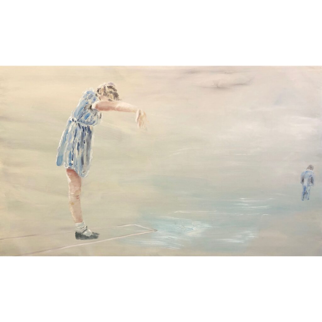 Transition, 90x140, oil on canvas, Brit Windahl 2019