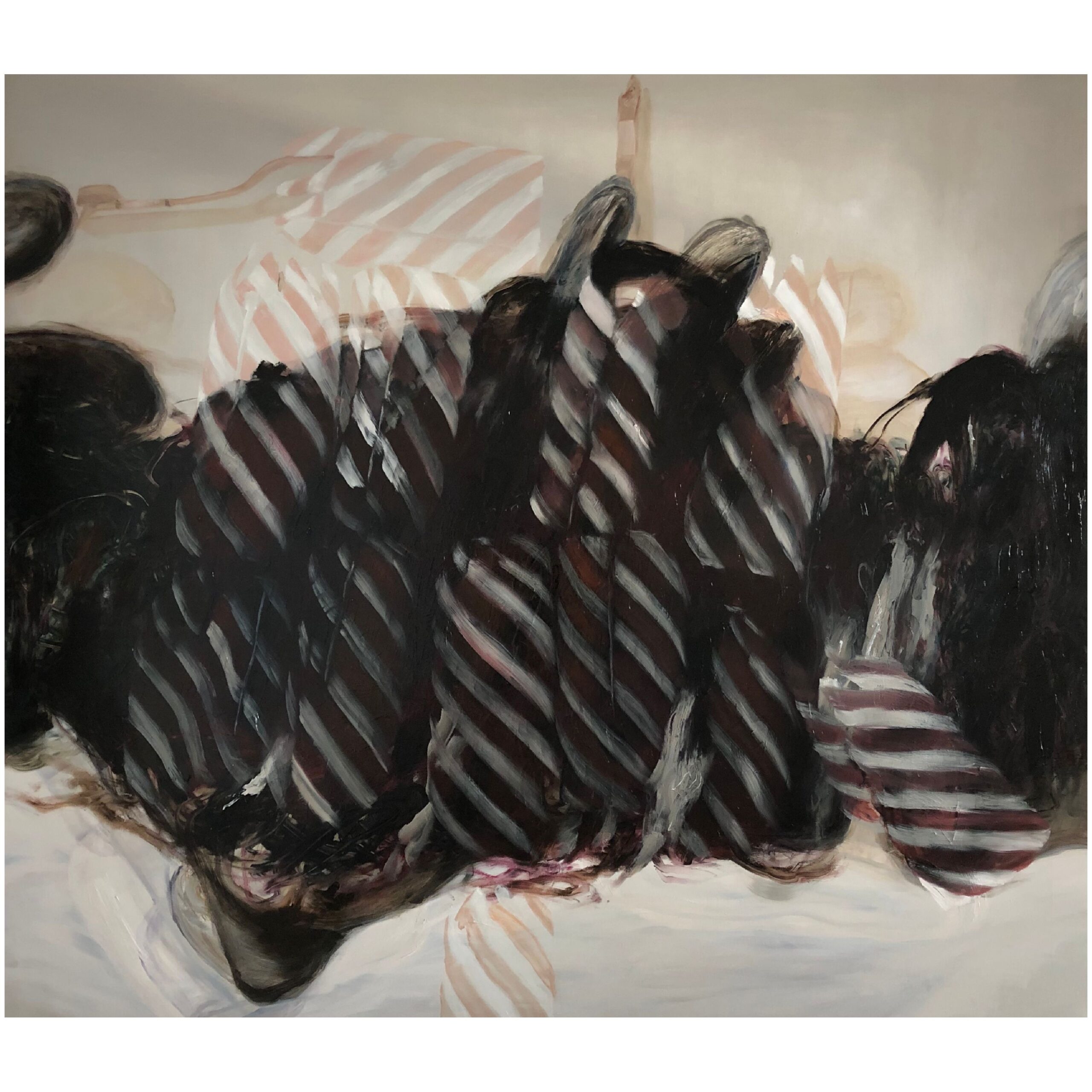 Collection III, 140x160, oil on canvas, Brit Windahl 2019