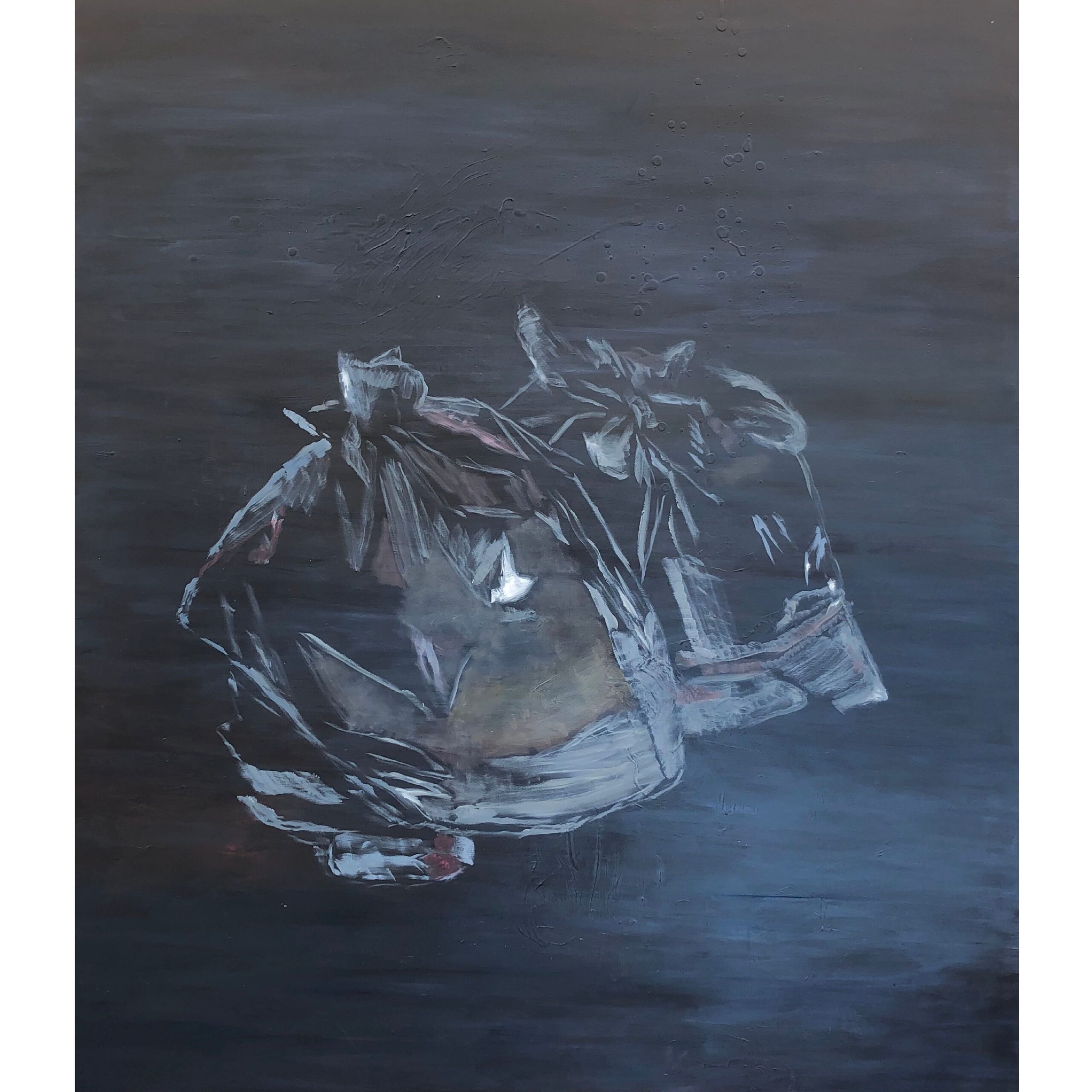 Load I, 160x140, oil/acrylic on canvas, Brit Windahl 2019