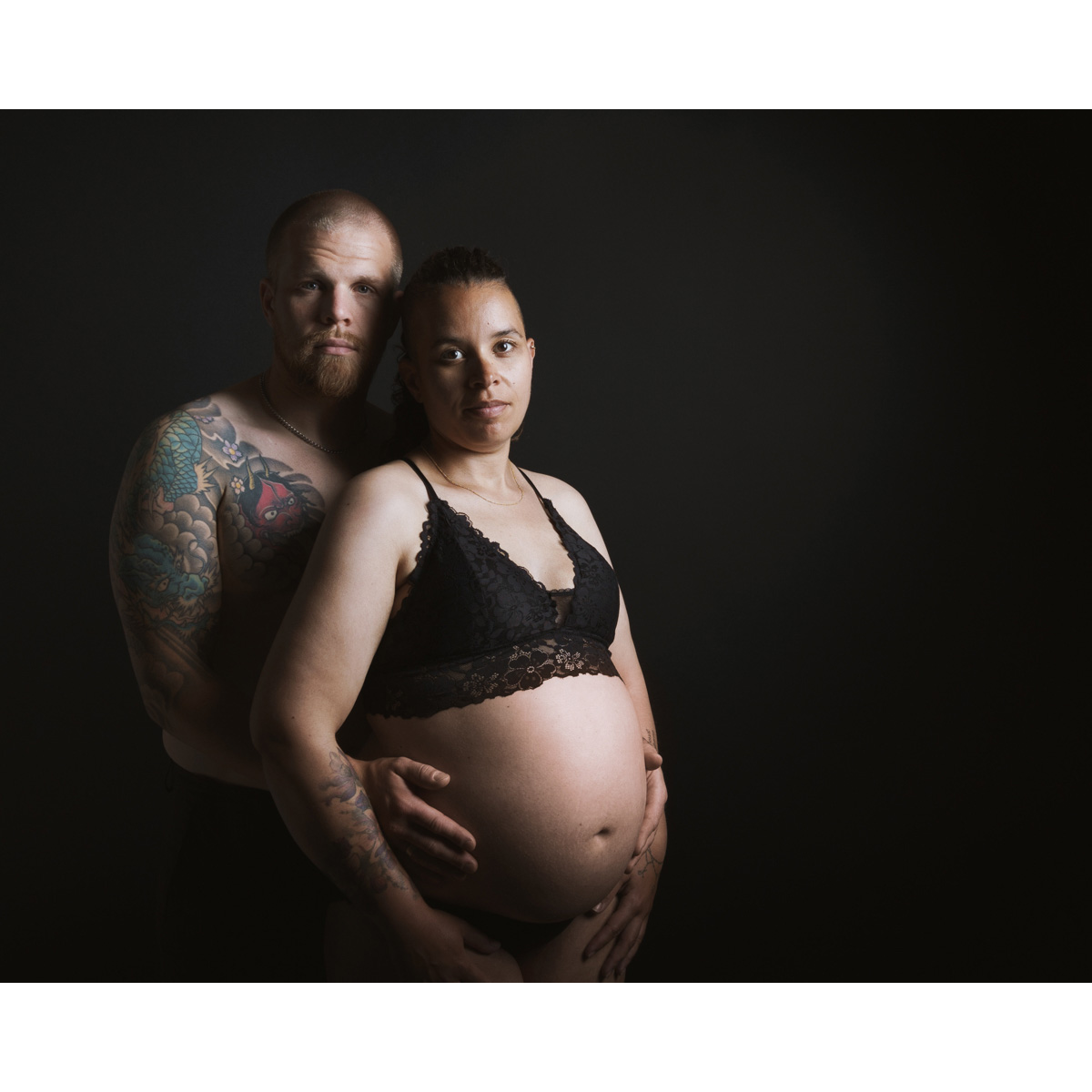 gravideportræt fotografi Brit Windahl