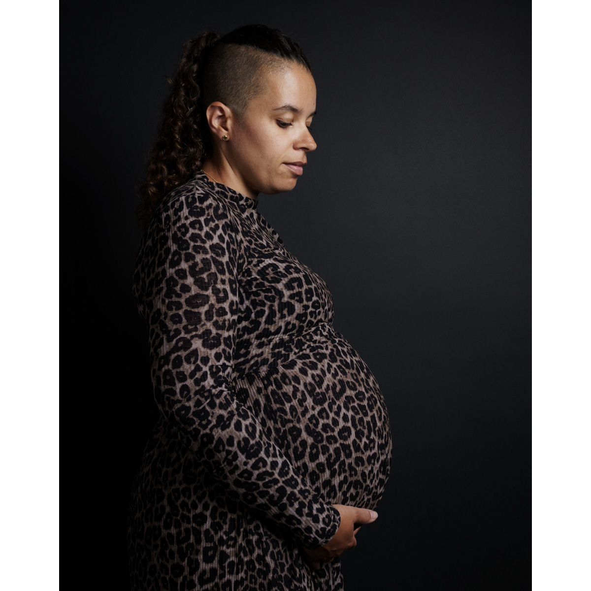 gravideportræt fotografi Brit Windahl